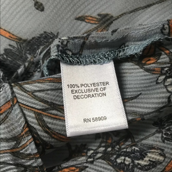 Chelsea & Violet Pullover Top Floral Print Sz XS - Picture 4 of 7